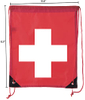 Werbeartikel benutzerdefinierte medizinische Kordelzug-Rucksack Erste-Hilfe-Tasche