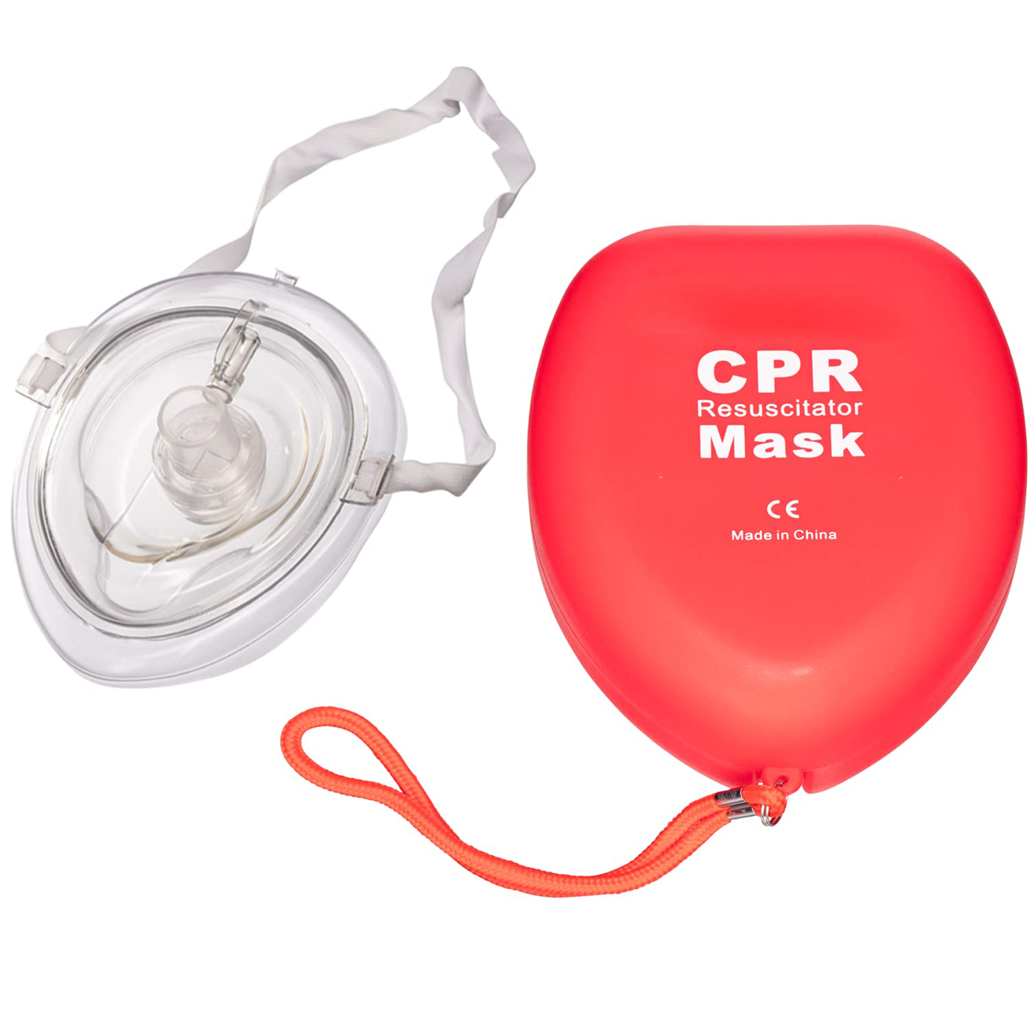 Erste-Hilfe-Taschen-CPR-Maske für Erwachsene