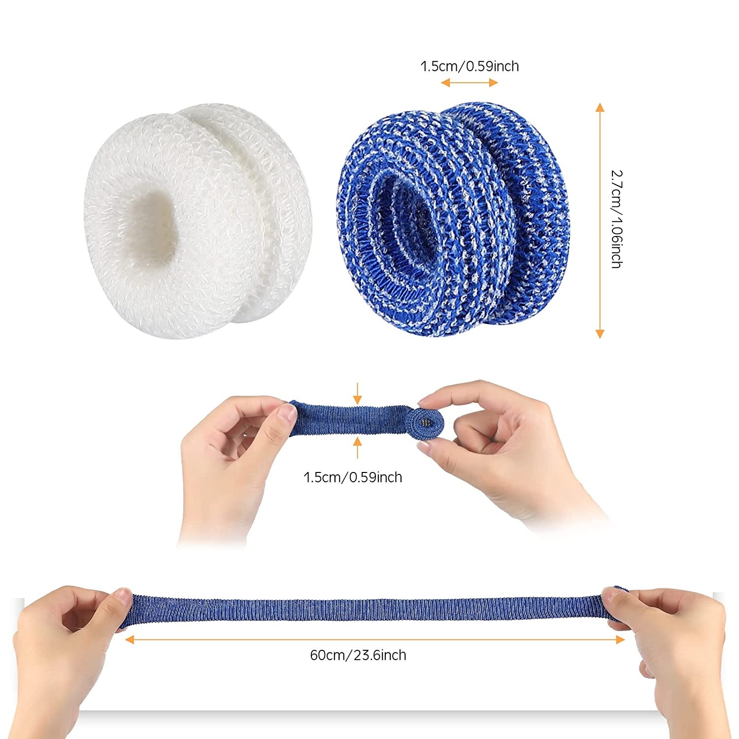 Blaue FingerBobs Finger Bob Bandage