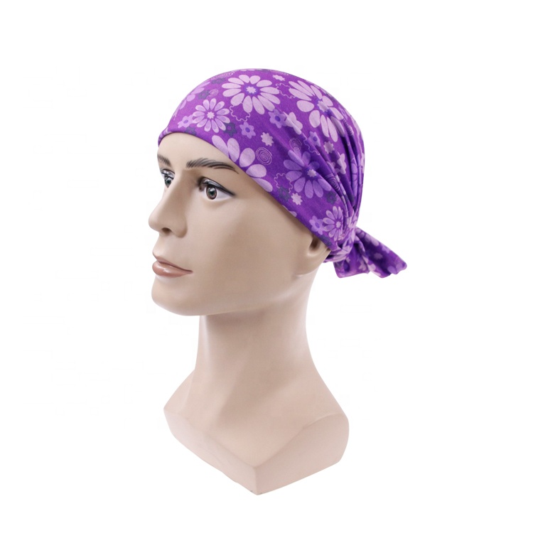 Mode Multifunktionale elastische Headwear-Radmaske aus elastischer Baumwolle