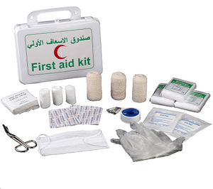 Anpassbare haltbare leere Erste-Hilfe-Kasten aus Kunststoff mit Logo
