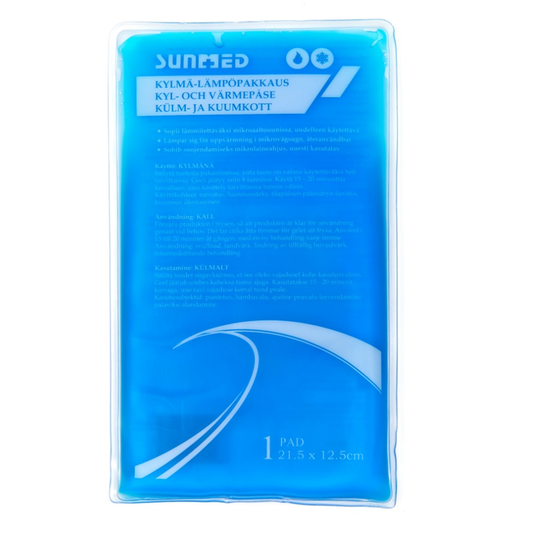 Wiederverwendbare flexible weiche Gel-Wärme- und Kältepackung für Verletzungen