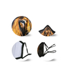 Premium-kundenspezifische farbe staubdichte Baumwollmaske mit einstellbaren Glockenholz