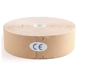 Wasserdichtes, elastisches, vorgeschnittenes Kinesiologie-Tape in großer Rolle